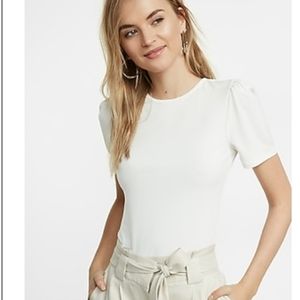 Short Puff Sleeve Tee